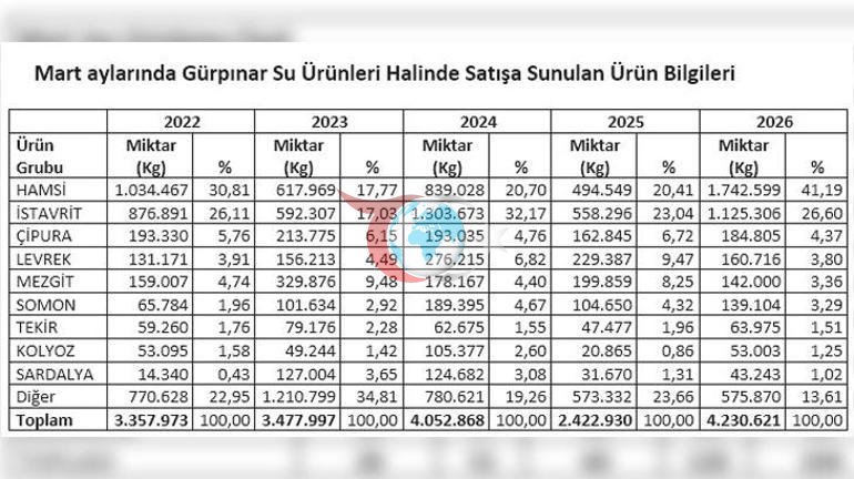 Gürpınar’da mart bereketi