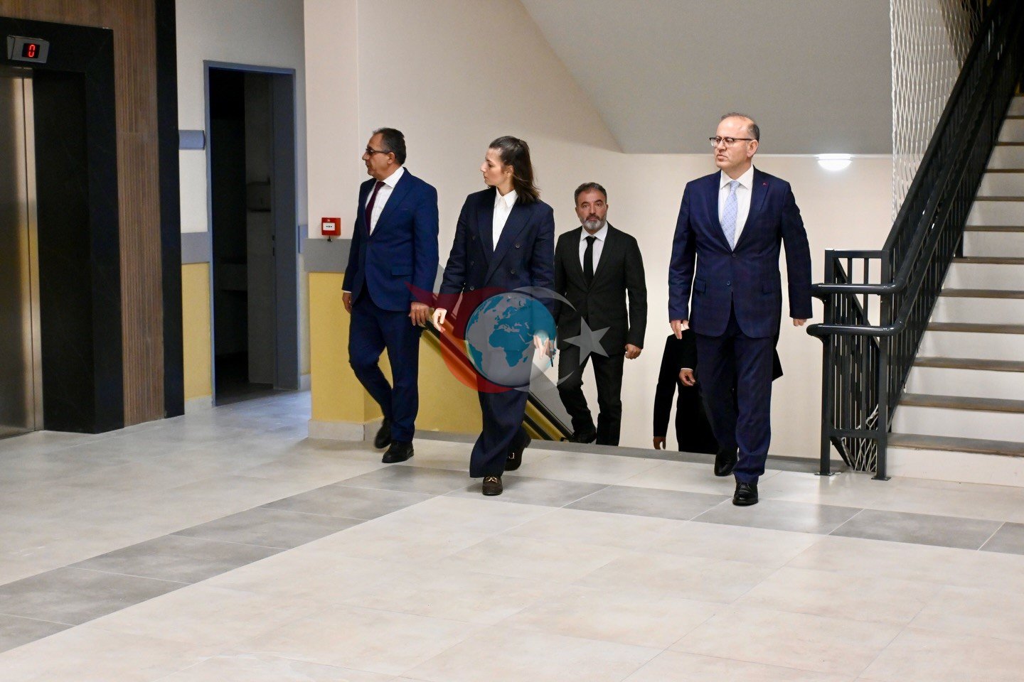 Hayırsever katkısıyla yapılan okulda son durum değerlendirildi