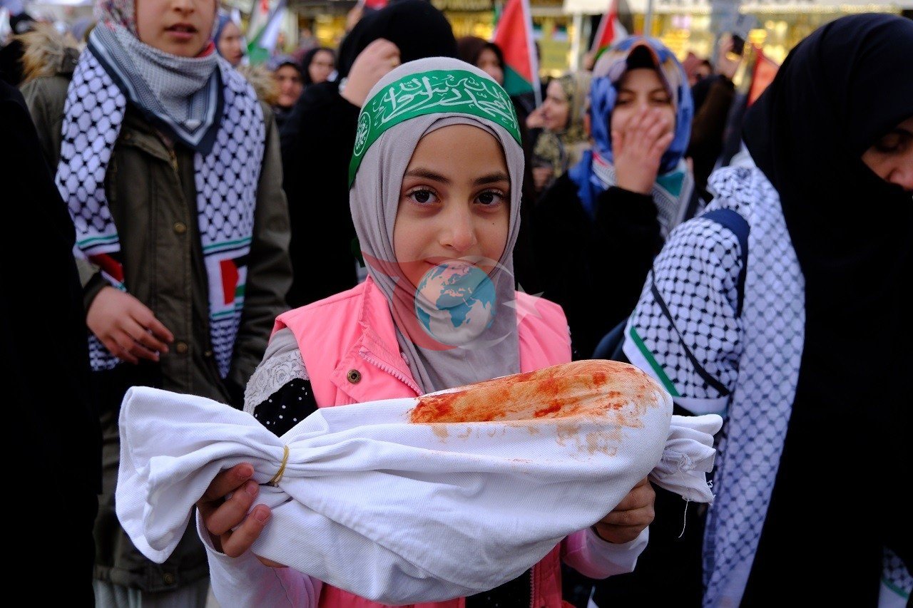 Van’daki STK’lardan İsrail’e karşı ortak tepki