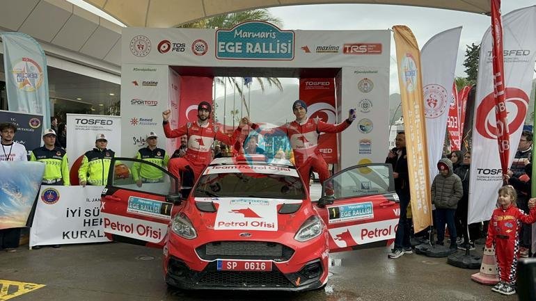 Marmaris’te ralli heyecanı sona erdi