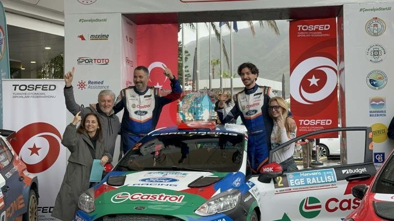 Marmaris’te ralli heyecanı sona erdi