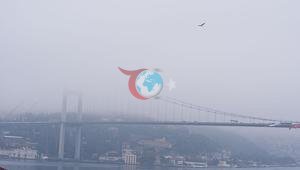 İstanbul’a sis esareti Şehir adeta kayboldu