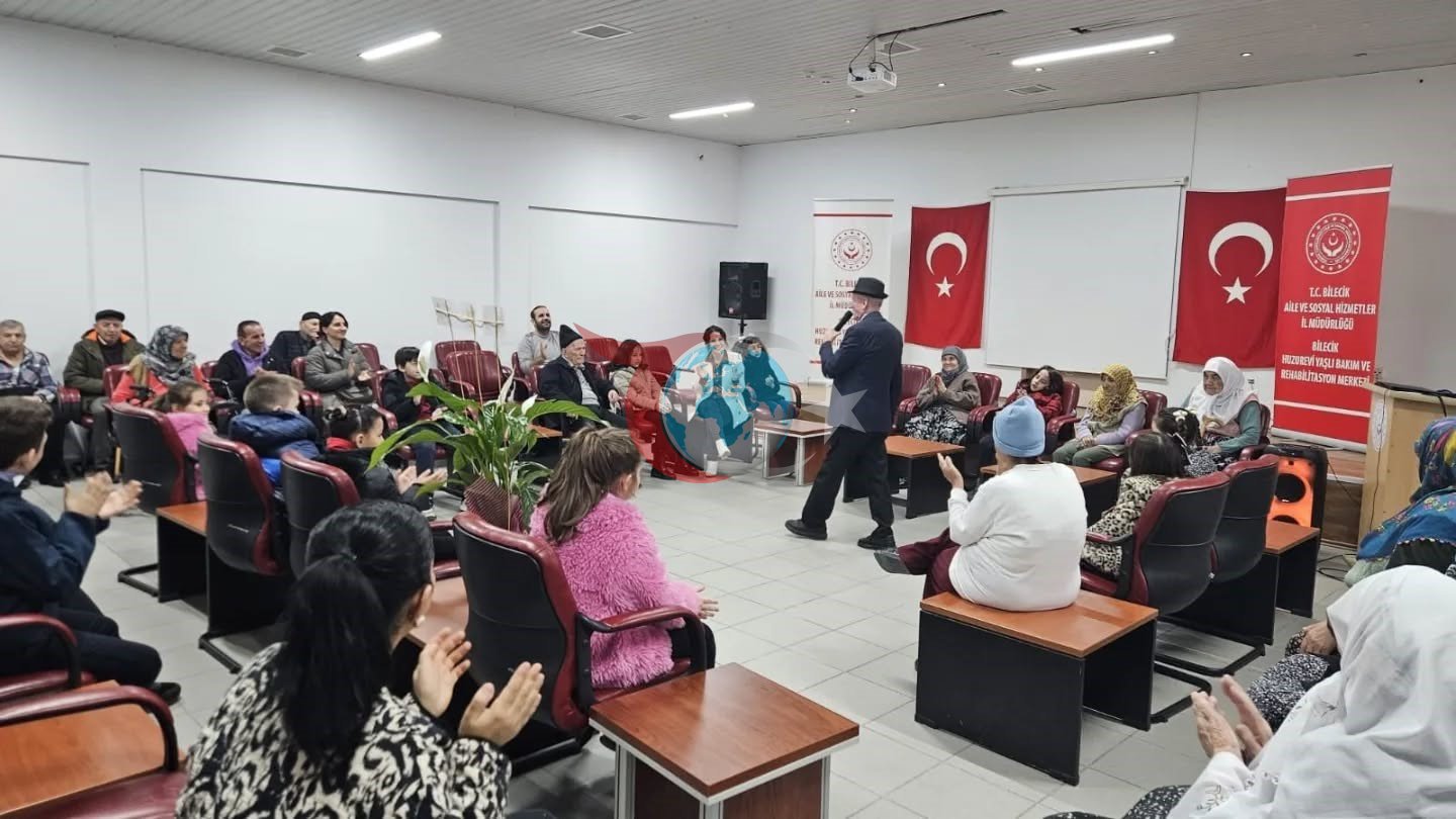 Bilecik&rsquo;te huzurevi sakinlerine anlamlı buluşma
