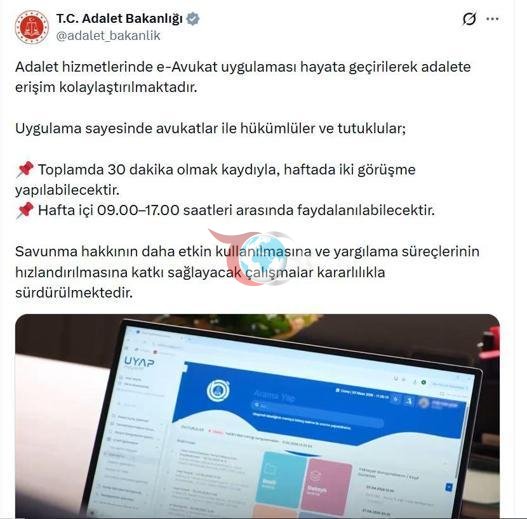 Bakan Gürlekten Avukatlar Günü mesajı