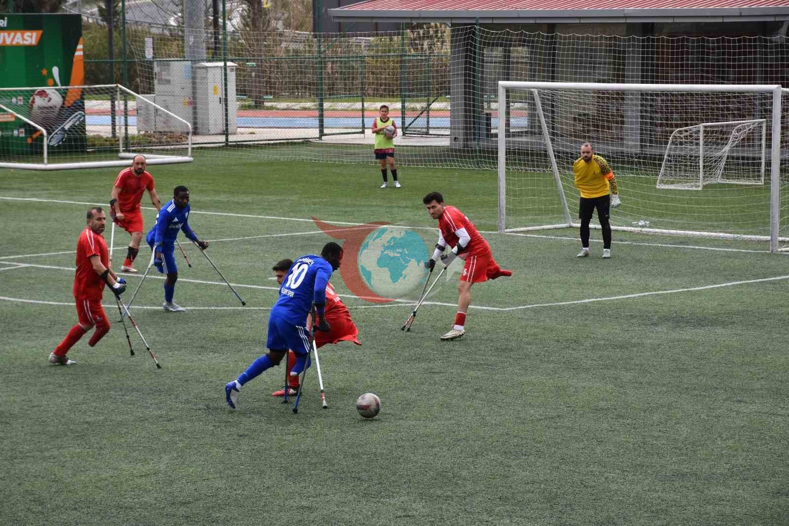 Şahinbey Ampute şampiyonluğa ilerliyor 5-1