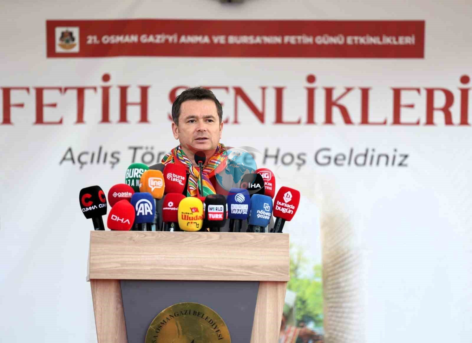 Osmangazi'de 700. Yılın Fetih Coşkusu Zirve Yaptı