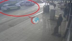 Seyir halindeyken vuruldu, kurşunlardan kaçıp polise sığındı O anlar kamerada