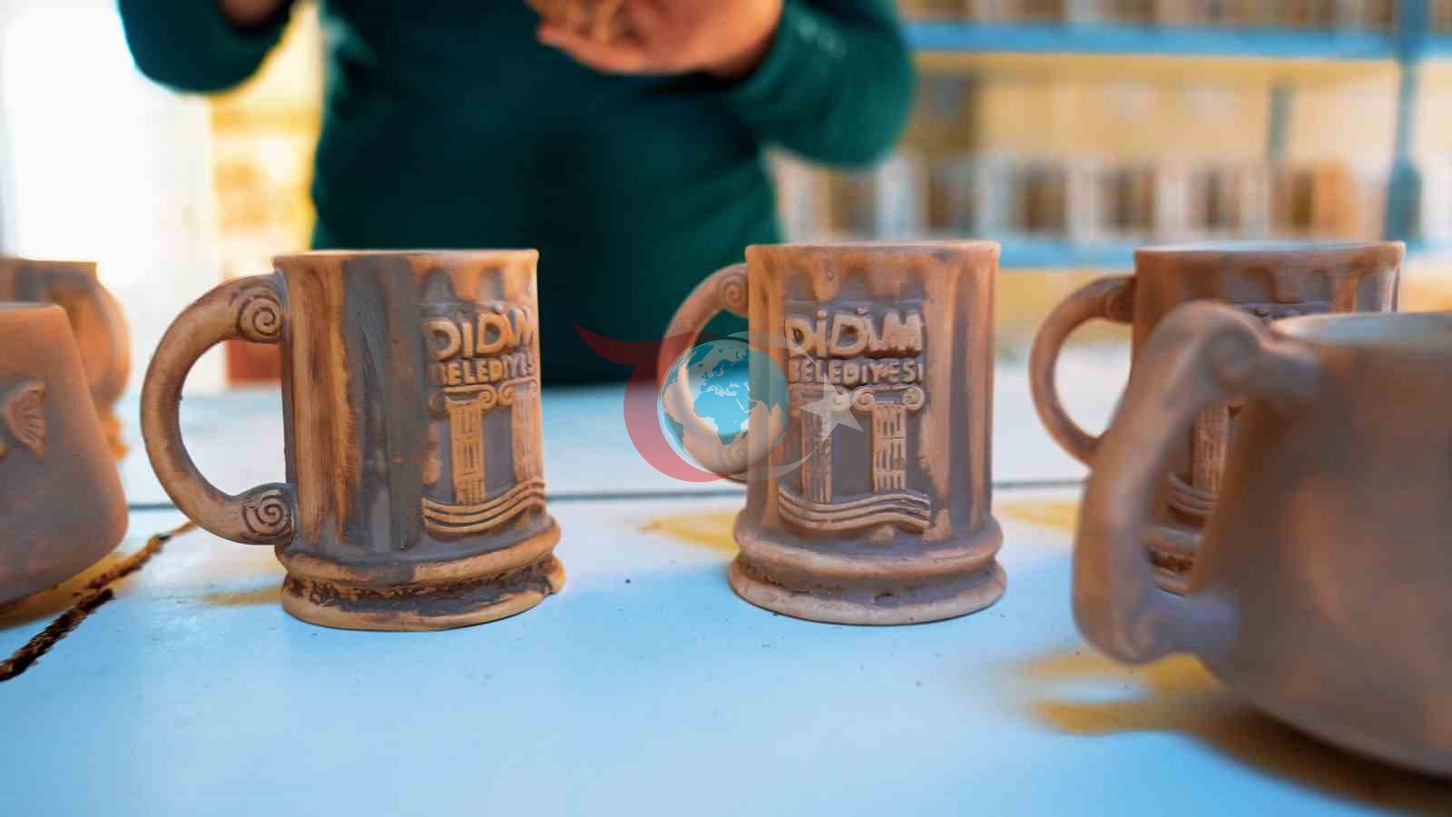 Didim Belediyesi Seramik Atölyesi&rsquo;nde üretilen ürünler kentin izlerini taşıyor