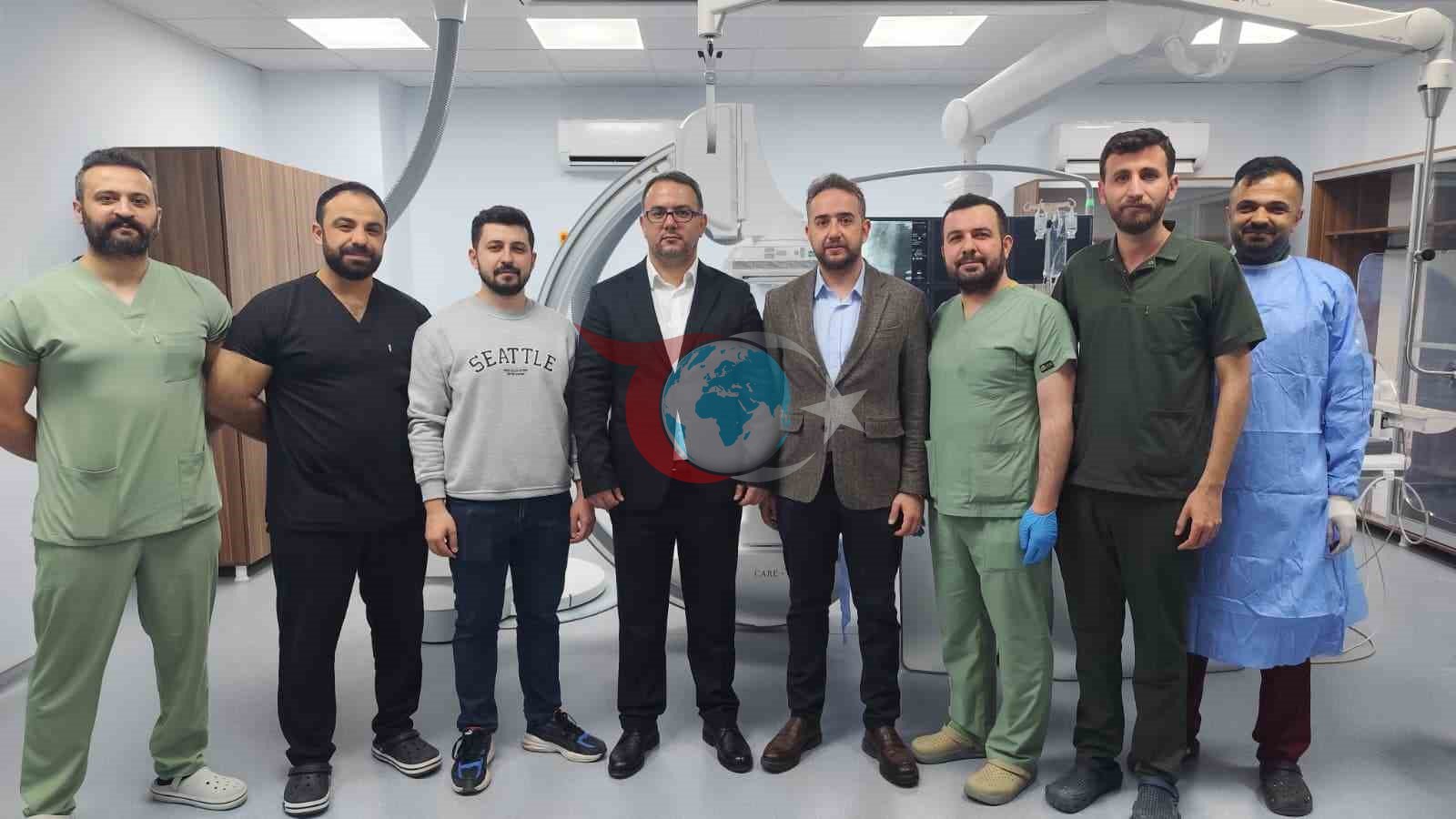 Kahta&rsquo;da açılan anjiyo ünitesinde ilk hasta başarıyla tedavi edildi