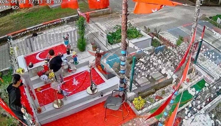 Skandal görüntü kaydedildi: Bayrak üzerinde geziyorlar diye kamera taktırmıştık
