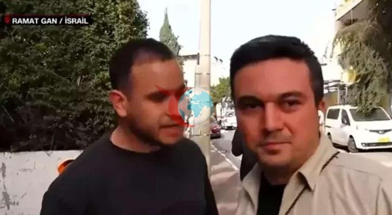 İsrailde CNN Türk canlı yayınına müdahale Polisin olmayışı cesaretlendiriyor