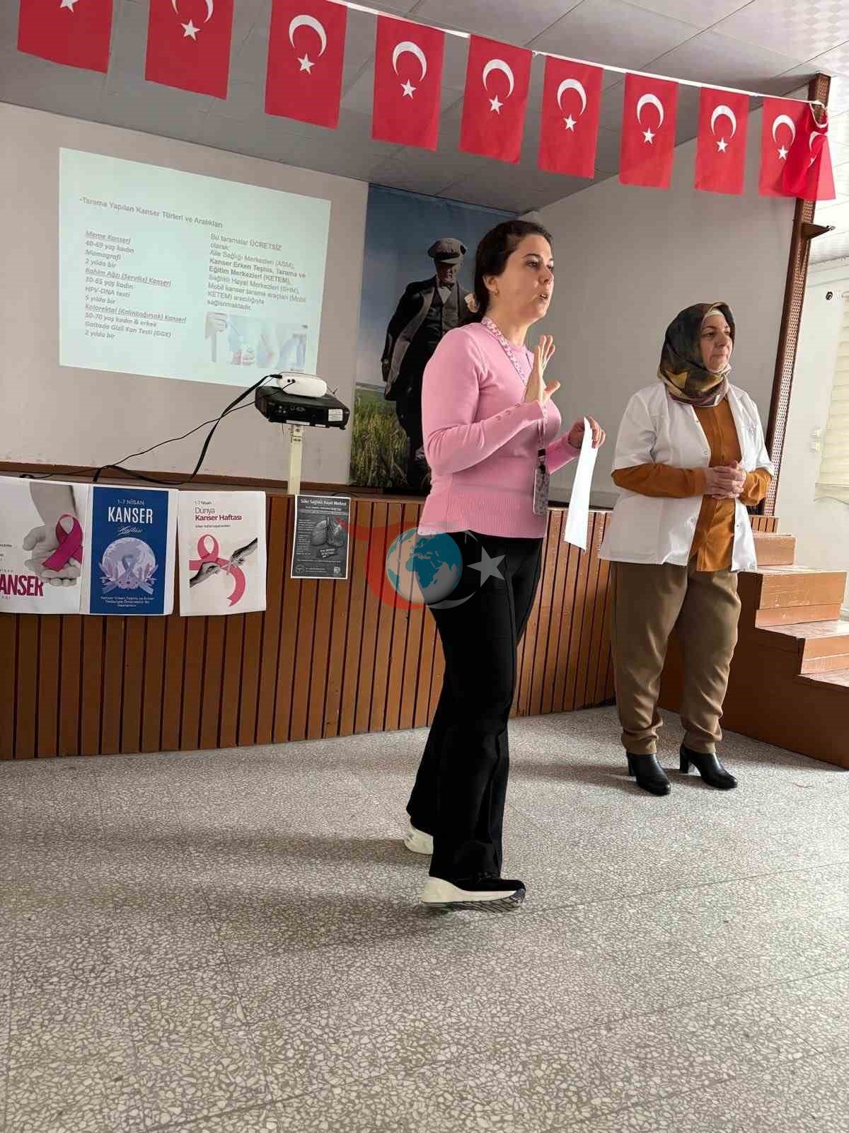 Söke&rsquo;de kanserde erken teşhisin önemine dikkat çekildi