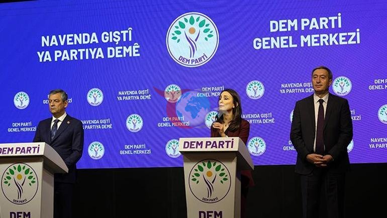 CHP Genel Başkanı Özgür Özel, DEM Partiyi ziyaret etti