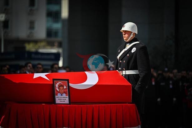 İstanbul'daki Kaza Sonrası Şehit Olan Polis Seçkin Yalçın Ebediyete Uğurlandı