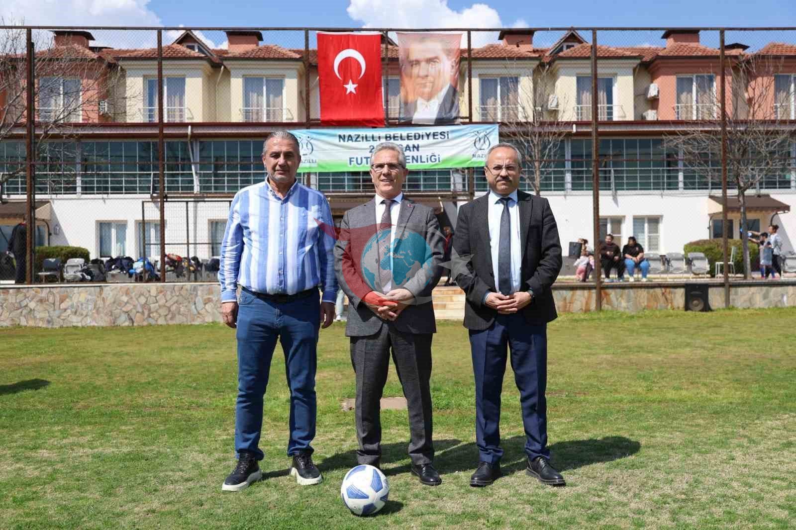 Nazilli&rsquo;de 23 Nisan coşkusu futbol turnuvasıyla başladı