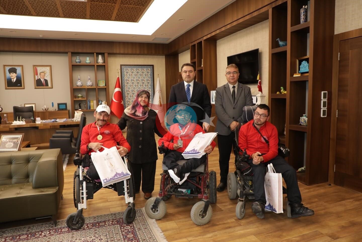 Vali Musa Işın&rsquo;dan başarılı Boccia sporcularına tebrik