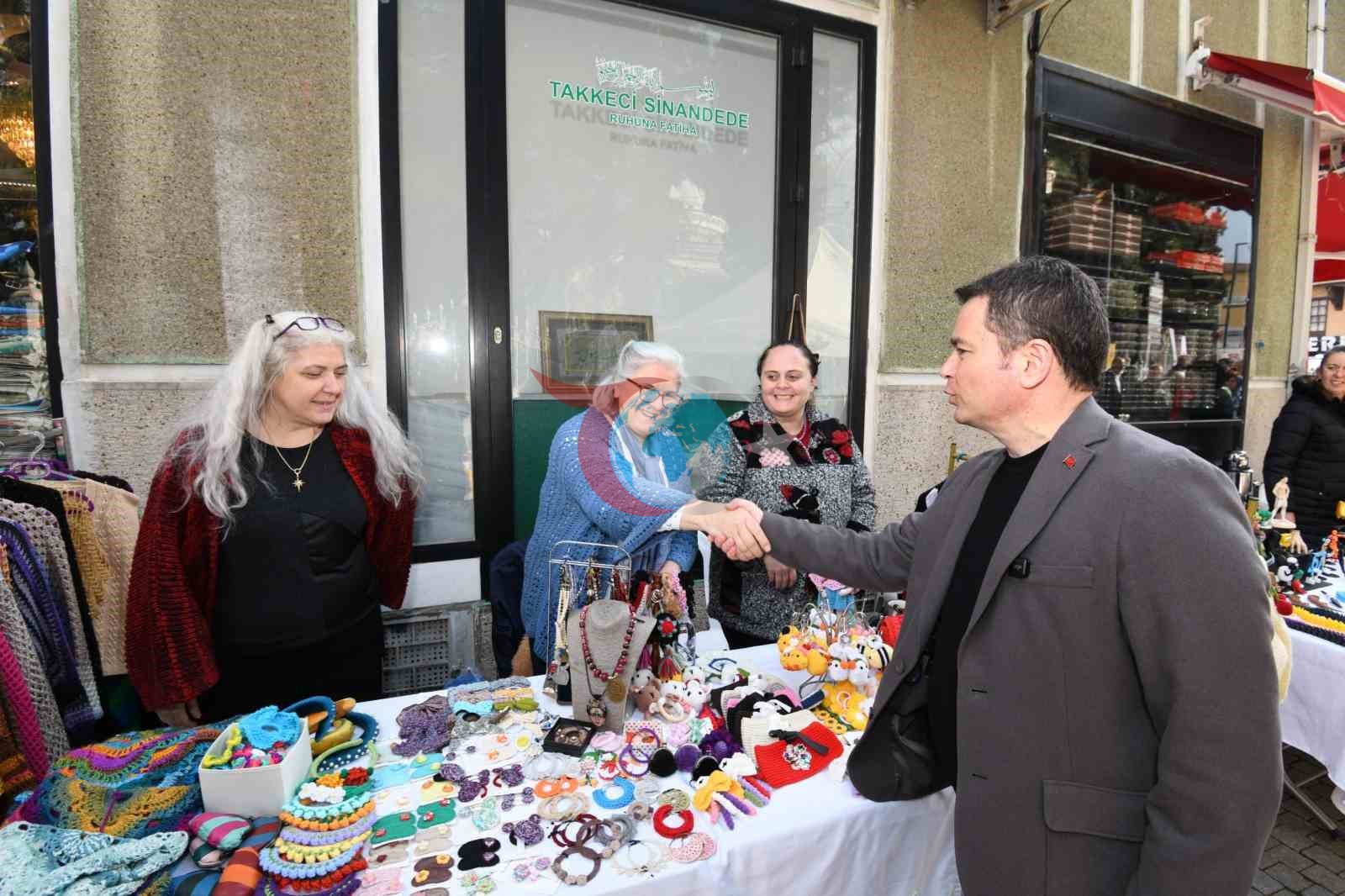 Osmangaziโde kadฤฑnlarฤฑn el emeฤi bรผyรผk beฤeni topladฤฑ