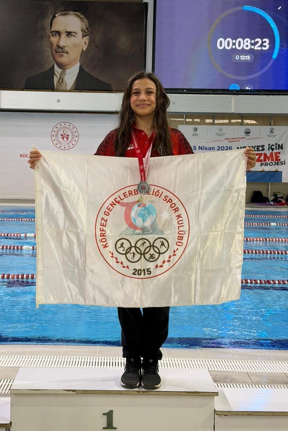 Körfezli genç yüzücüler TDT yüzme elemelerinde bölge birincisi oldu