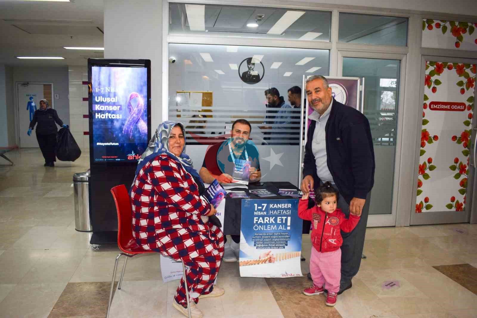 Gaziantep'te Kanser Haftası İçin Özel Farkındalık Etkinliği
