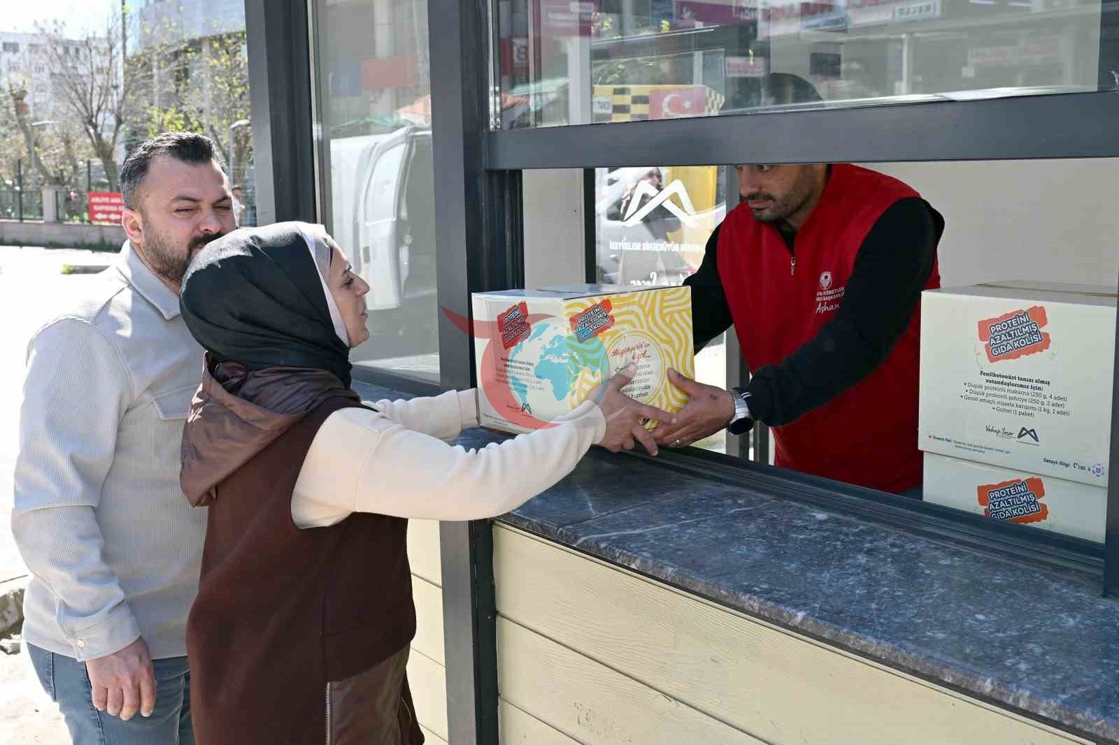 Mersin'den Fenilketonüri Hastalarına Özel Gıda Yardımı