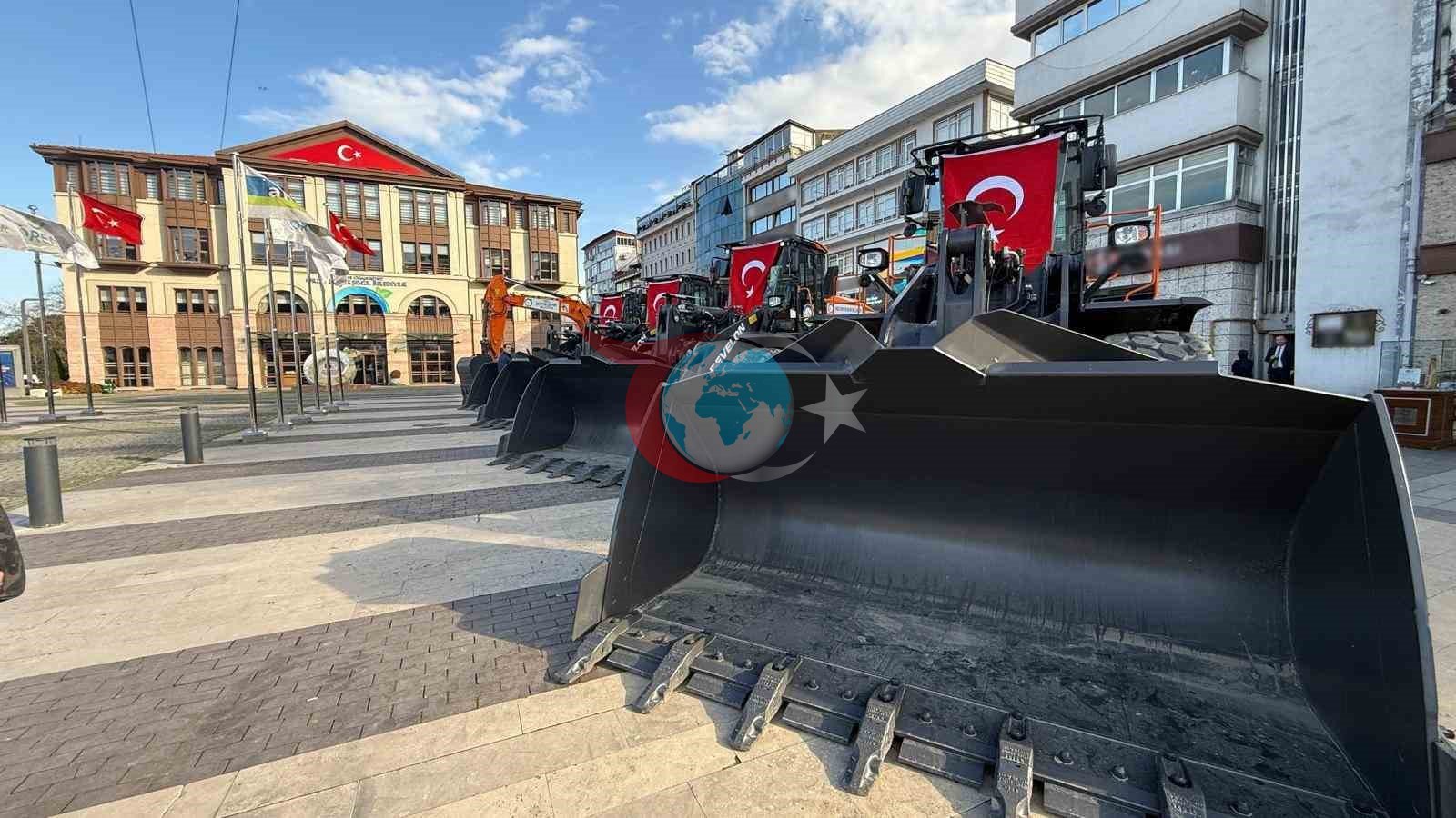 Ordu Büyükşehir Belediyesi Araç Filosu 5 Yeni İş Makinesiyle Güçlendi