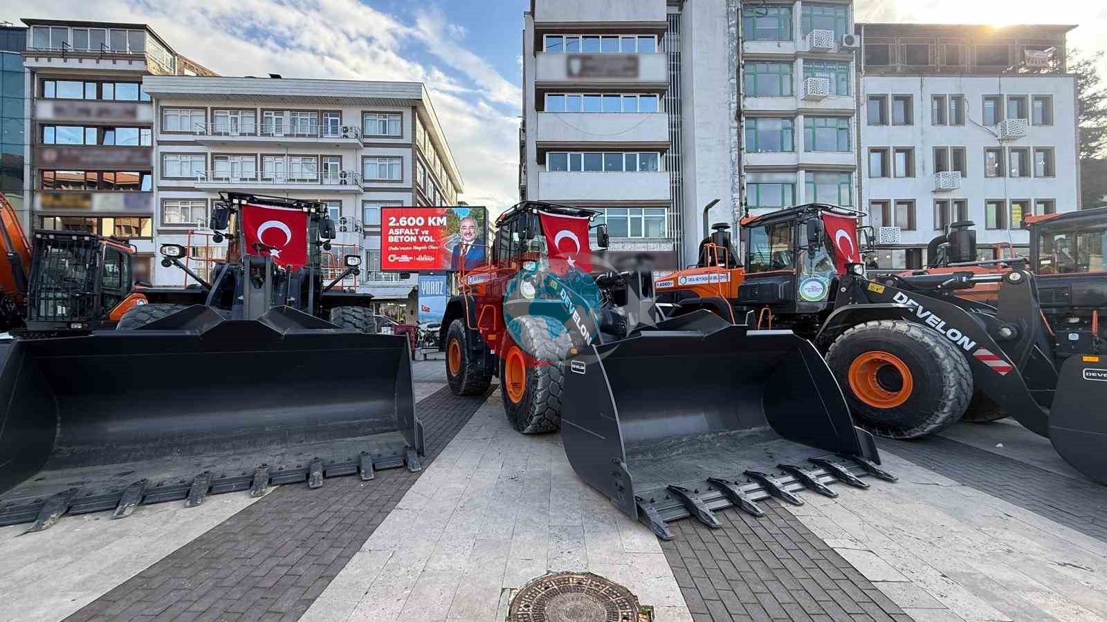 OBB, araç filosuna 5 yeni iş makinesi eklendi