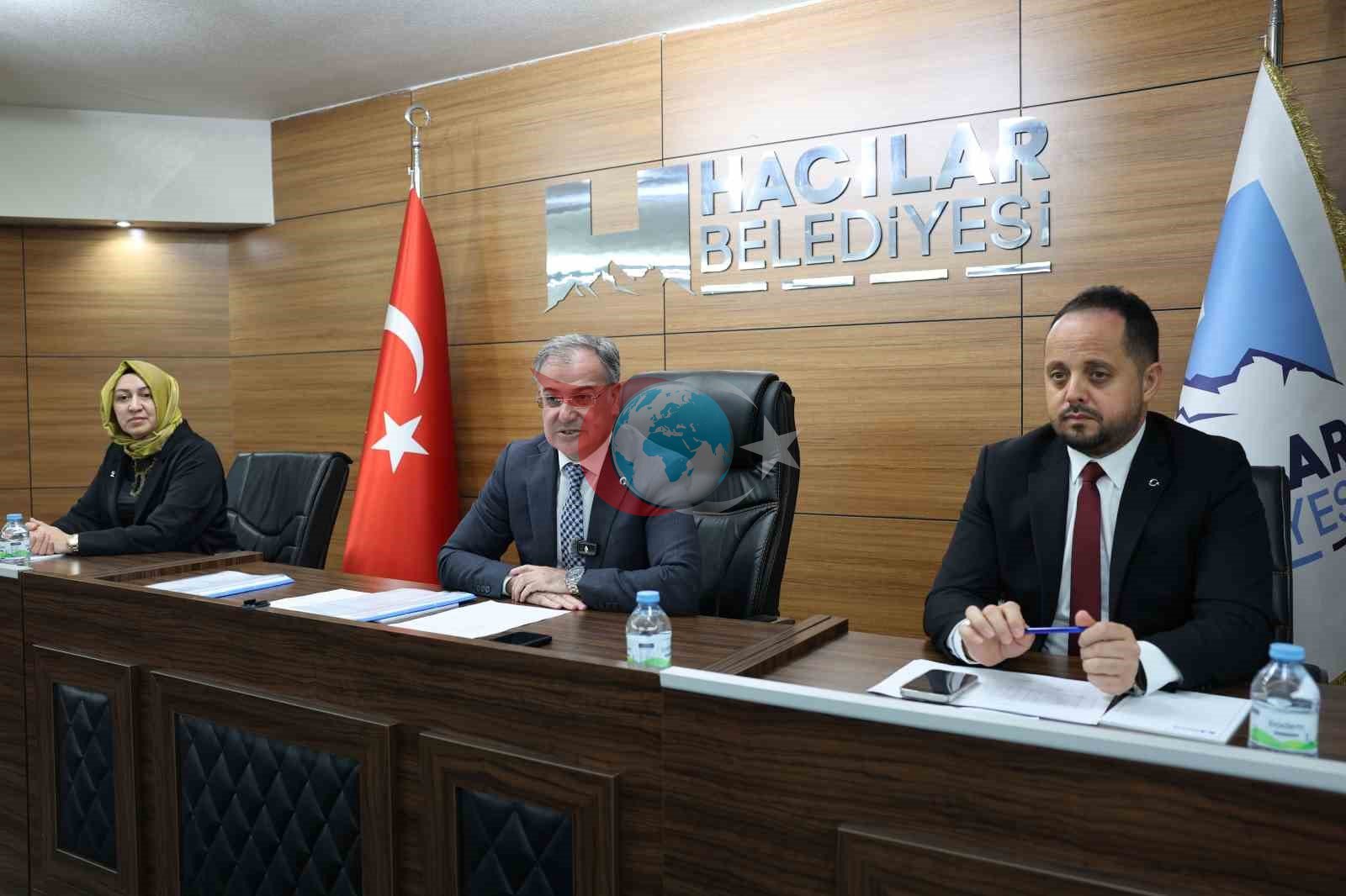 Hacılar Belediyesi Geçmiş Yılın Çalışmalarını Değerlendirdi
