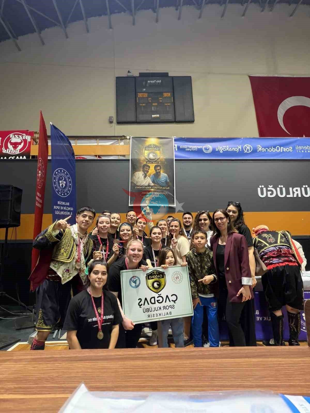 Çağdaş Balıkesir Spor Kulübü, Halk Oyunları İl Yarışmasında Zirveye Çıktı