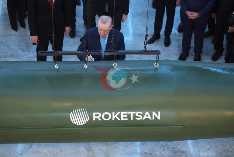 Cumhurbaşkanı Erdoğandan Tayfun Blok-4 füzesini imza