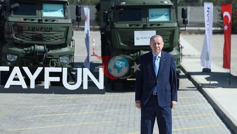 Cumhurbaşkanı Erdoğandan Tayfun Blok-4 füzesini imza
