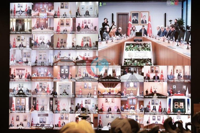 Bakanlar Göktaş ile Çiftçi, valilerle çevrimiçi toplantı gerçekleştirdi