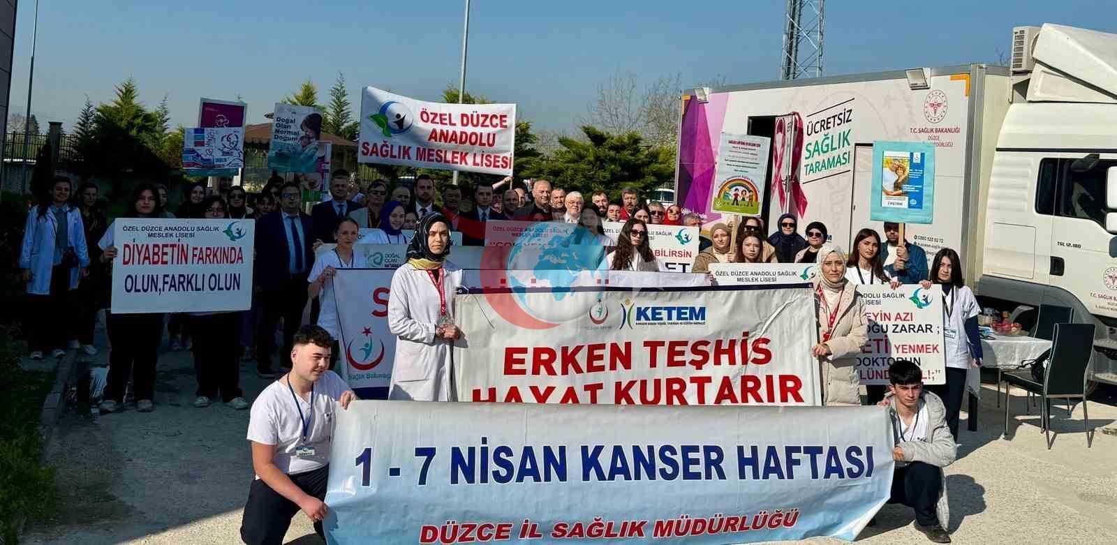 Çilimli'de Sağlık Bilincini Artırmak İçin Yürüyüş Düzenlendi