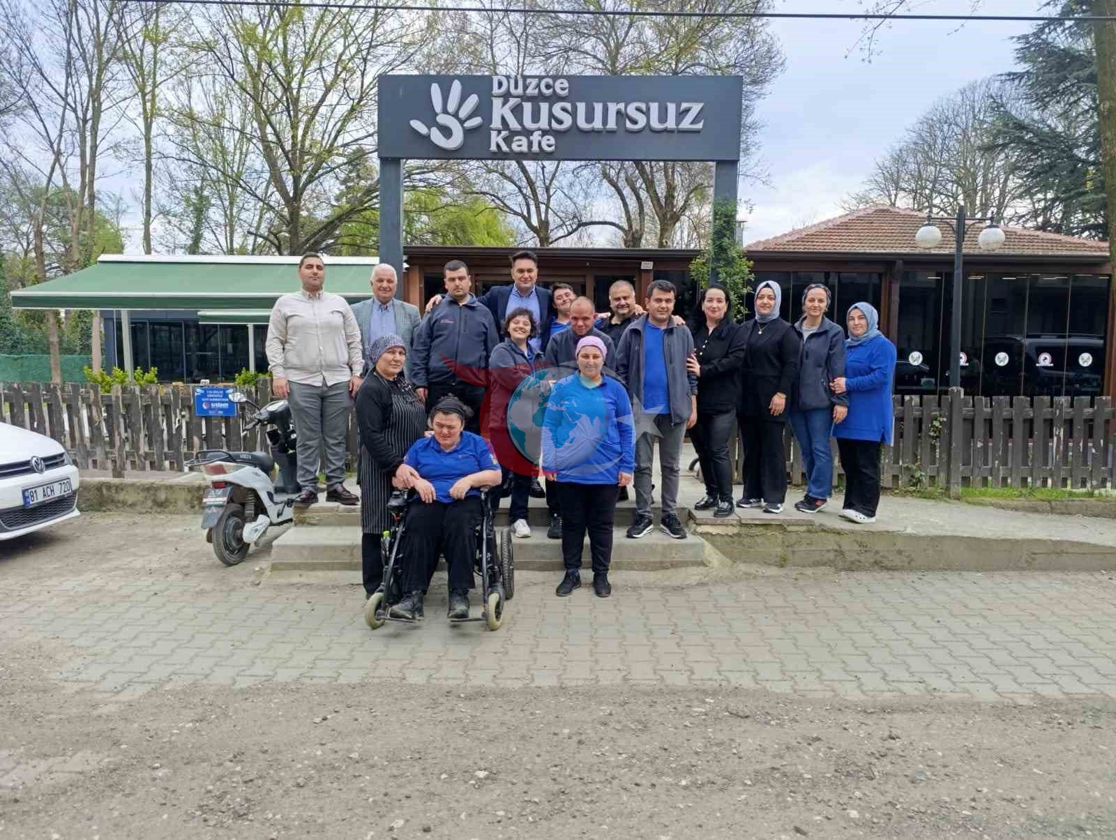 Başsavcı Yasin Emre'den Kusursuz Kafe'ye Anlamlı Ziyaret