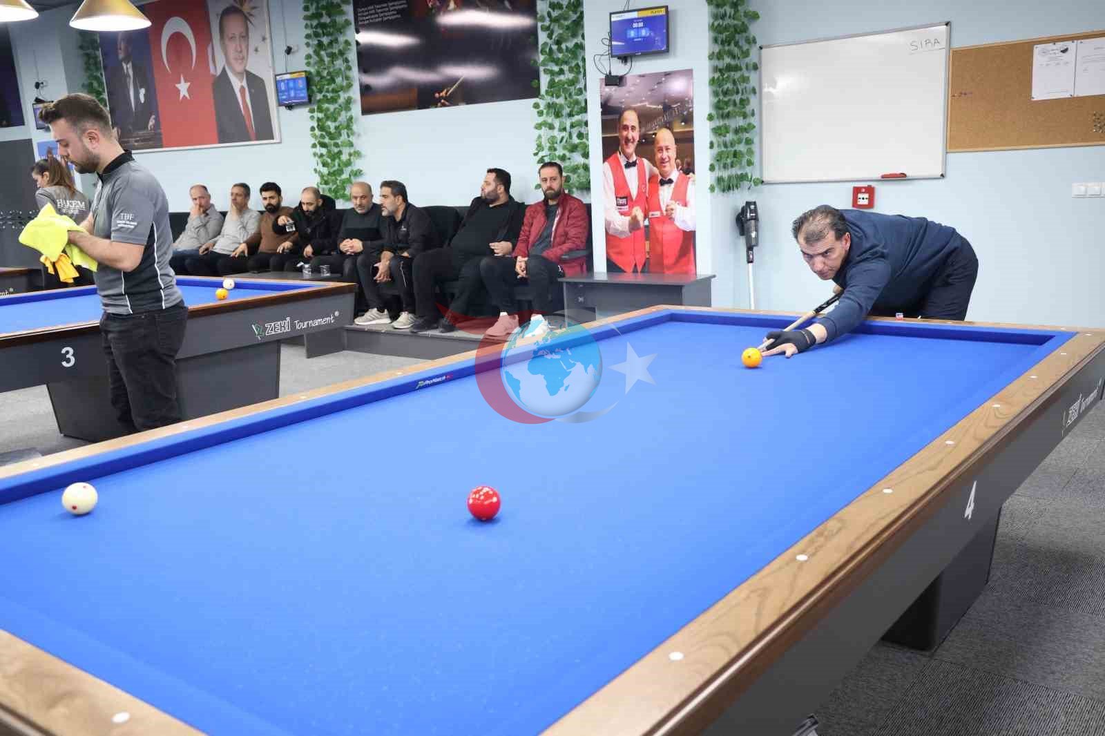 Elazığ&rsquo;da 3 Bant Bilardo Bölge Şampiyonası tamamlandı