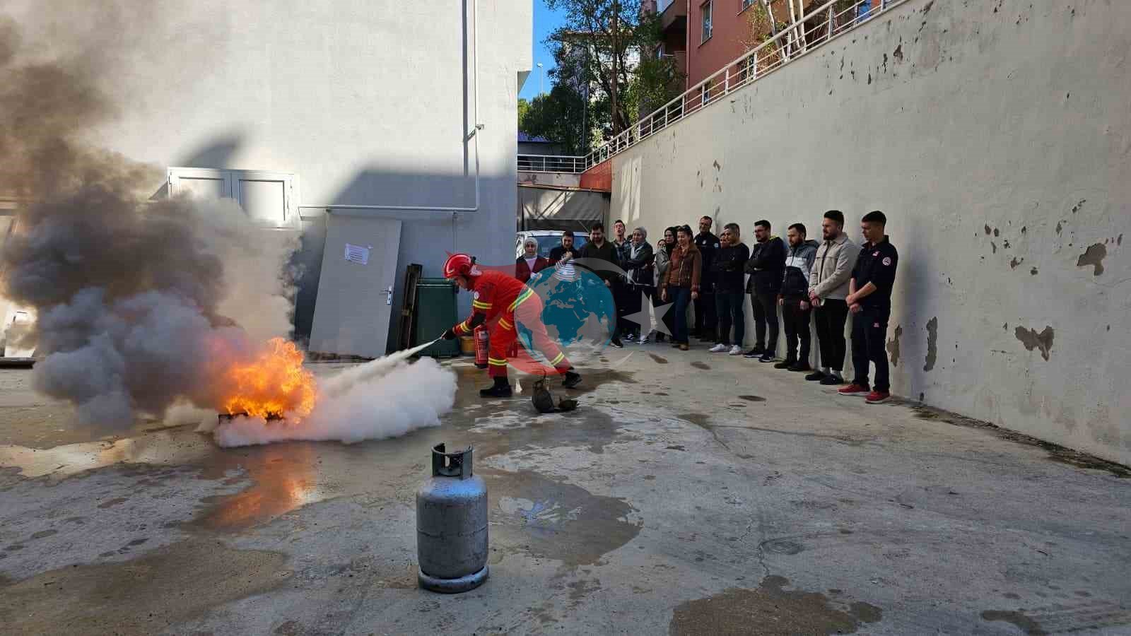 Muğla 112 Ekibine Yangın Eğitim Programı Düzenlendi