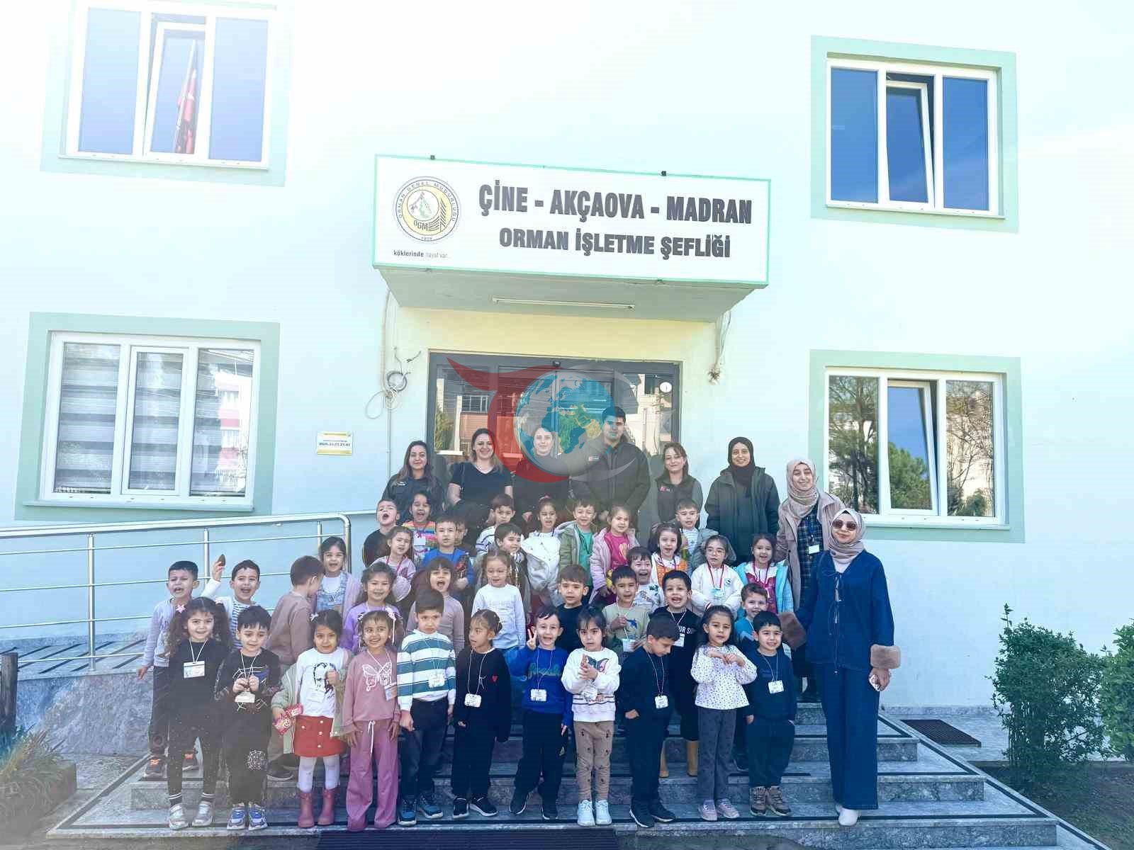 Aydın'da Miniklere Doğa ve Orman Bilinci Kazandırıldı