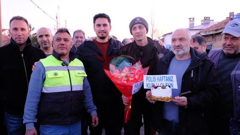 Sivas’ta polise sürpriz Kavga ihbarına giden ekipler davul zurnayla karşılandı
