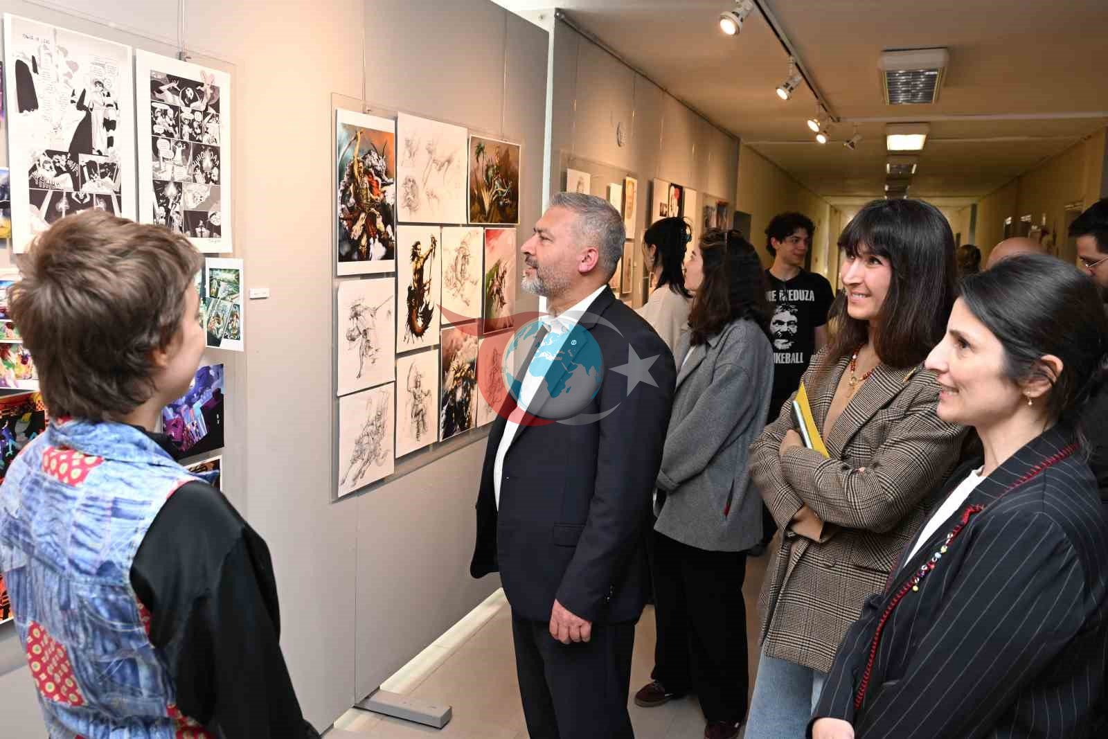 Güzel Sanatlar Fakültesi&rsquo;nde üç sergi tek buluşma