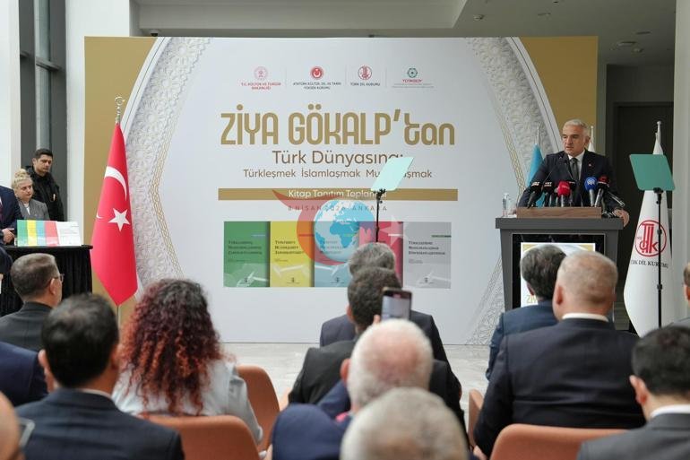 Bakan Ersoy: Gökalp, 5 ayrı lehçede Türk dünyasına rehberlik edecek