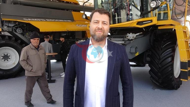 Sampo Rosenlew biçerdöverleri Türk çiftçisiyle buluştu