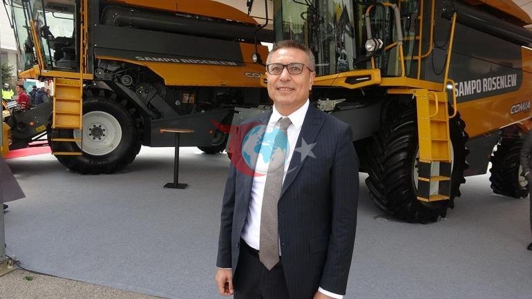 Sampo Rosenlew biçerdöverleri Türk çiftçisiyle buluştu