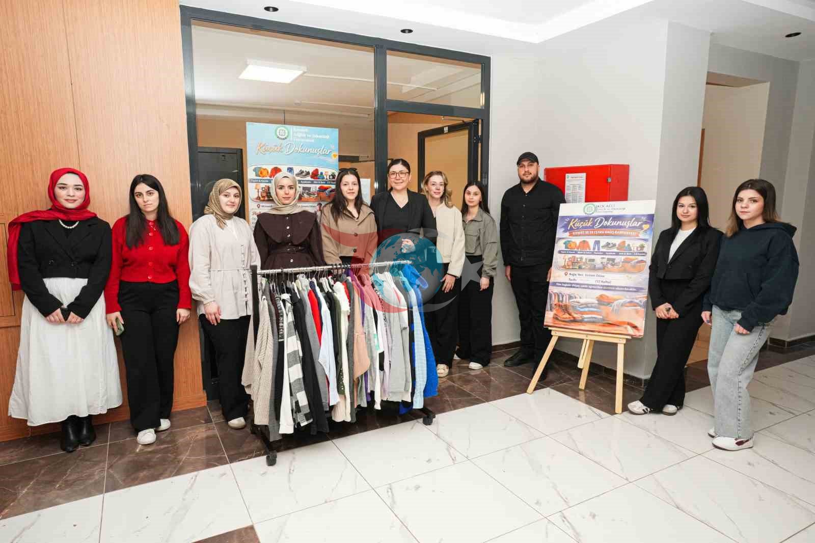 Üniversite öğrencilerinden yüreklere dokunan proje