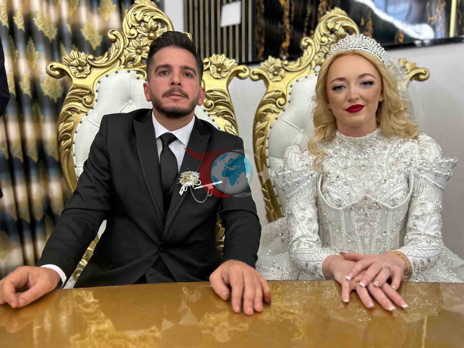 Van'da İskoç Gelinle Renkli Düğün Töreni