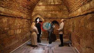 600 yıllık eser yeniden hayat buluyor Gazi Mihal Hamamı turizme kazandırılıyor