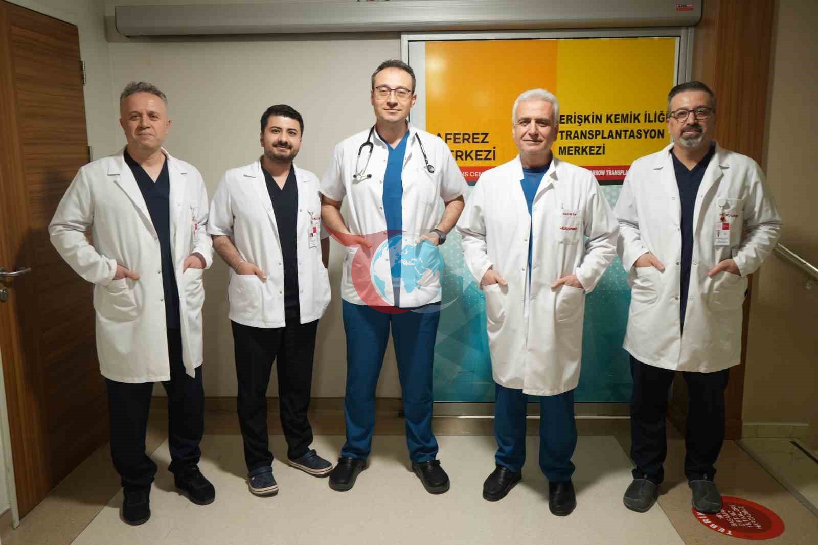 Medical Point Gaziantep Hastanesi 1 yılda 200&rsquo;üncü kemik iliği nakline ulaştı