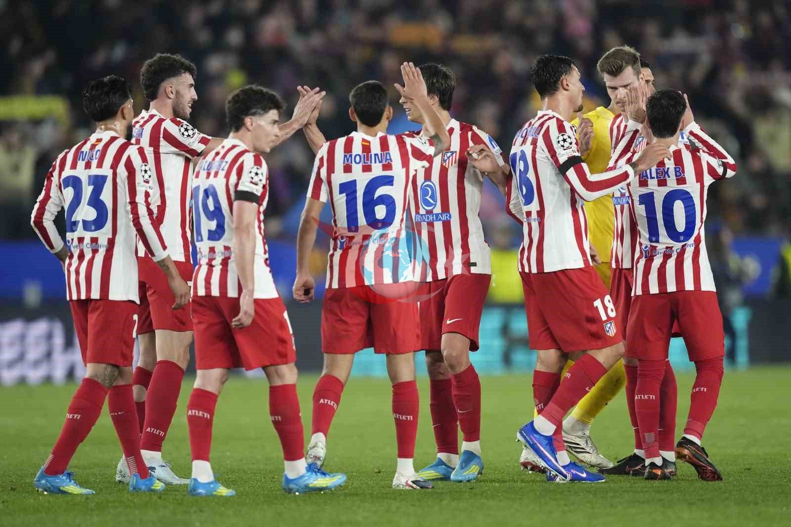 UEFA Şampiyonlar Ligi: Barcelona: 0 - Atletico Madrid: 2