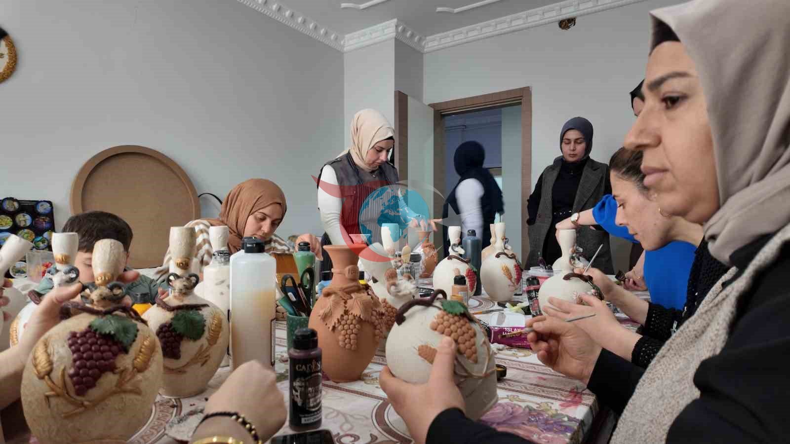 Şırnak’ta üretilen testiler dünyanın dört bir yanına gönderiliyor