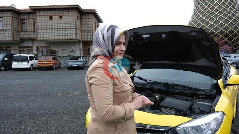 2 çocuk annesi direksiyon başında Rize’de kadın taksici azmiyle takdir topluyor