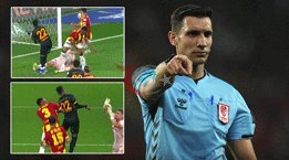 Göztepe-Galatasaray maçının tartışmalı pozisyonlarını eski hakemler değerlendirdi! Asprilla'nın pozisyonunda ikiye bölündüler