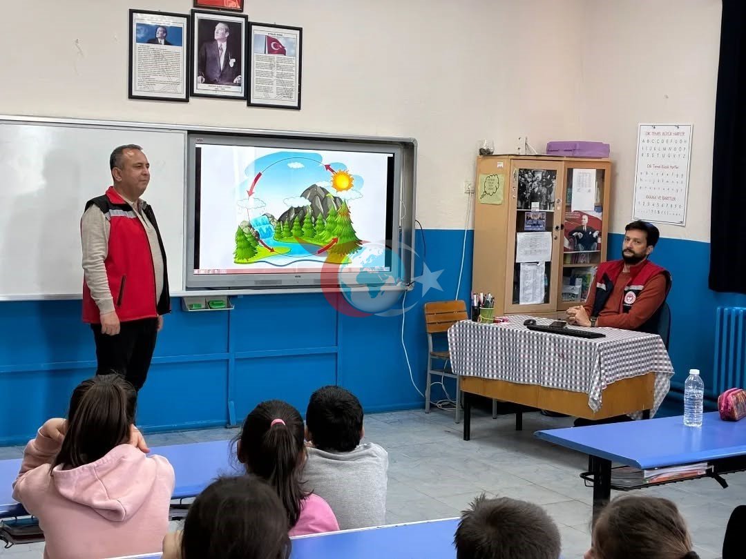 Aydın&rsquo;da öğrencilere su verimliliği eğitimi verildi
